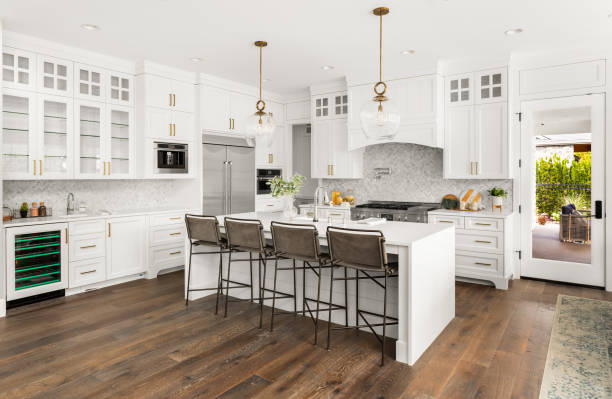 LVP kitchen floor Thorofare